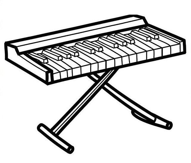 Instrumenterne - keyboard 